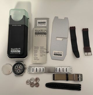 Swatch Irony Chrono ricambi e accessori leggere