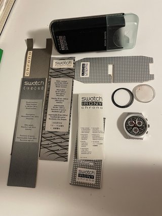 Ricambi Swatch e Irony Chrono leggere