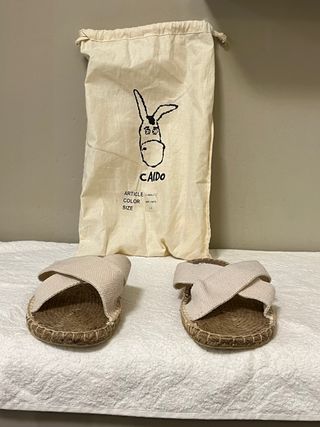 Ciabatte Caido beige taglia 44