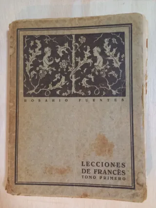 Libro Antiguo Lecciones de Francés