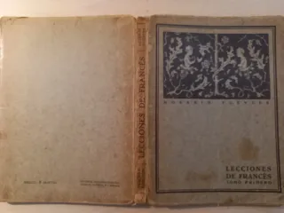 Libro Antiguo Lecciones de Francés