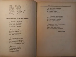 Libro Antiguo Lecciones de Francés