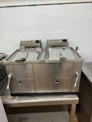 Freidora Industrial Doble Movilfrit