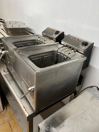 Freidora Industrial Doble Movilfrit