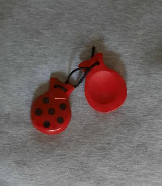 Castañuelas Flamenco Rojas