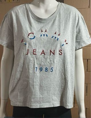 Camiseta Tommy Jeans Gris Talla M