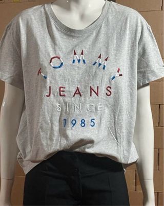 Camiseta Tommy Jeans Gris Talla M