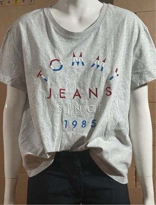 Camiseta Tommy Jeans Gris Talla M