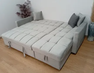 Sofá Cama Chaiselong Kris. Cómodo. OFERTA!
