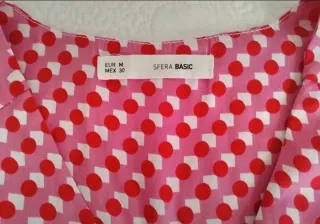 Blusa Sfera lunares rosa