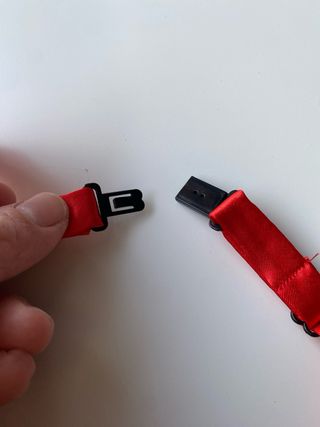 Pajaritas y pañuelo rojo