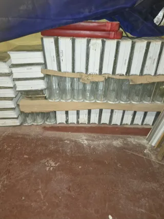 Bloques de cristal para construcción