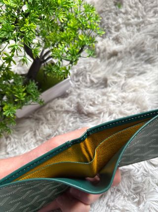 Portafoglio Goyard Verde