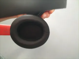 Auriculares Glynzak Inalámbricos Negros y Rojos