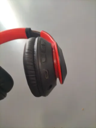 Auriculares Glynzak Inalámbricos Negros y Rojos