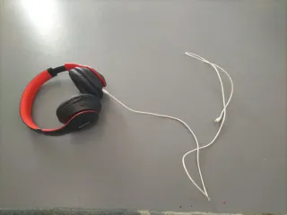Auriculares Glynzak Inalámbricos Negros y Rojos