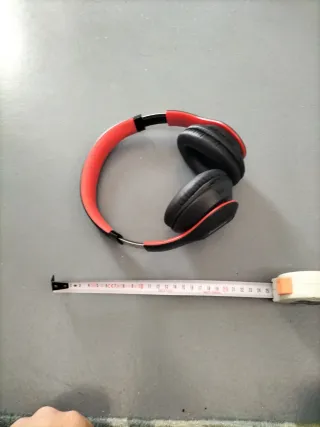 Auriculares Glynzak Inalámbricos Negros y Rojos