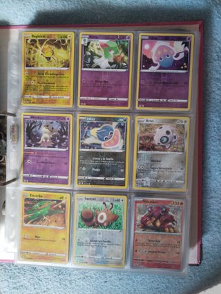 Álbum Cartas Pokémon Reverse antiguas + 300