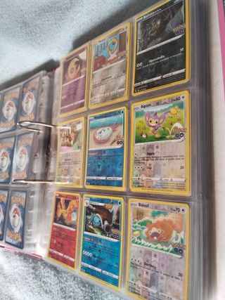 Álbum Cartas Pokémon Reverse antiguas + 300