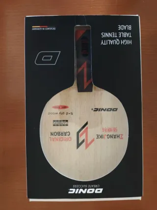 Raquete Ténis Mesa DONIC ZHANGJIKE Carbon