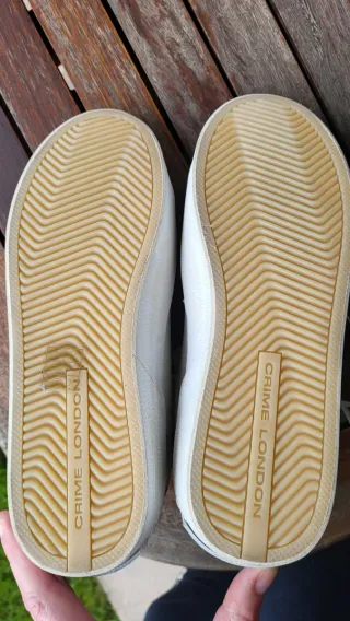 Sneakers Crime London Donna Argento Bianco