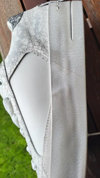 Sneakers Crime London Donna Argento Bianco