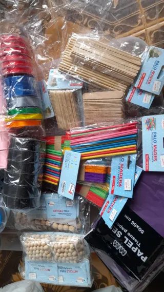 Lote Material Manualidades Variado