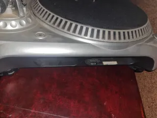 Giradischi DJ/Hi-Fi Argento e Nero