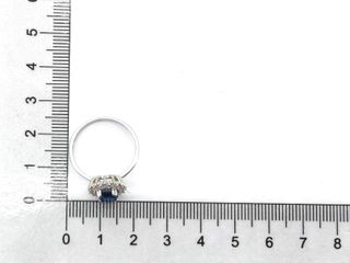 anillo plata 925mm con piedra con circonita