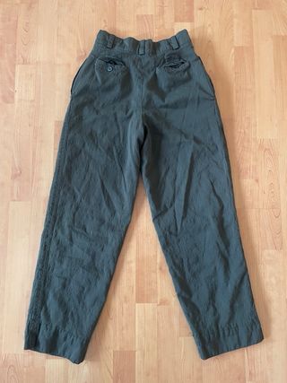 Pantalones chinos MACK KEHNEN verde vintage