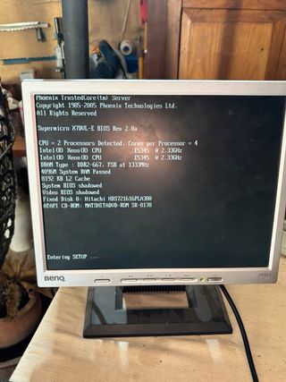 Servidor Supermicro X7DVL-E