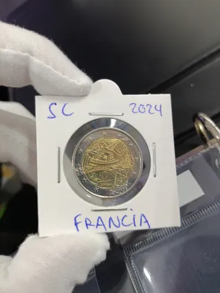 Moneda de 2 € Francia 2024 "torre Eiffel"