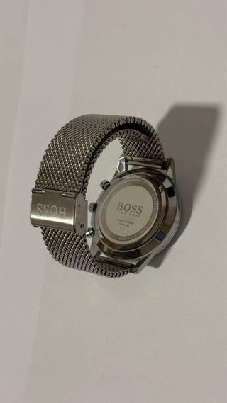 Reloj Hugo Boss Negro y Plateado