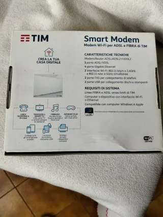 Smart Modem TIM Wi-Fi ADSL/Fibra