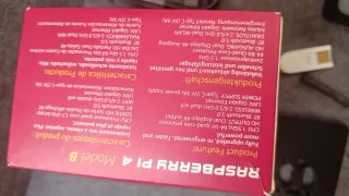 Raspberry Pi 4B 4GB + Tarjeta 32GB