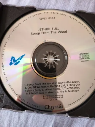 CD Jethro Tull Songs From The Wood