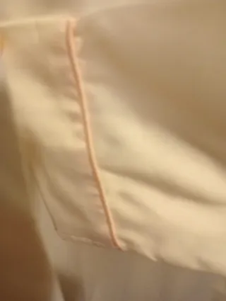 Camisón blanco satinado