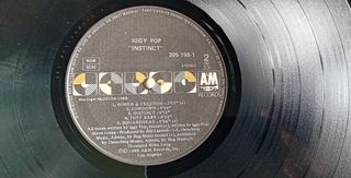 IGGY POP Instinct LP