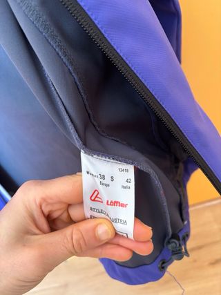 Chaqueta montaña mujer S cortavientos