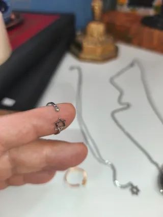 Anillos Estrella de David unisex