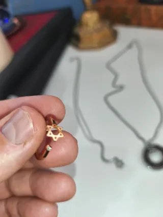 Anillos Estrella de David unisex