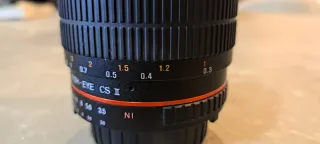 Objetivo Samyang 8mm f/3.5 Ojo de Pez para Nikon.