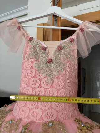 Tutú Profesional Rosa y Blanco