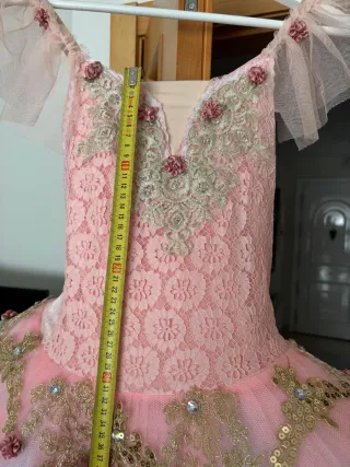 Tutú Profesional Rosa y Blanco