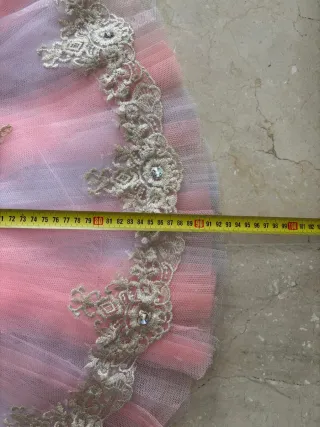 Tutú Profesional Rosa y Blanco