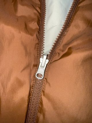 Chaqueta Bomber Nike Beige y Marrón