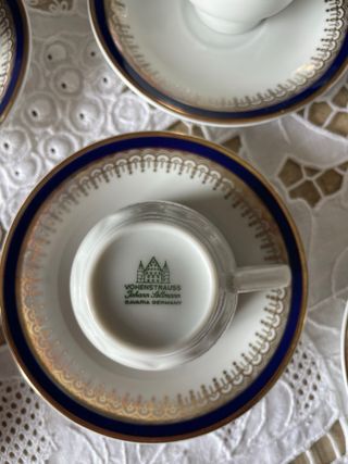porcellane servizio da te bavaria johann seltmann