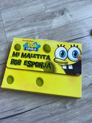 Maleta libros bob esponja fácil lectura