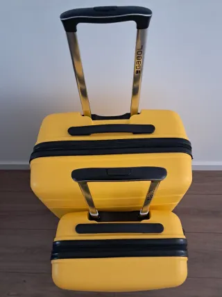 Juego de maletas Gabol amarillas