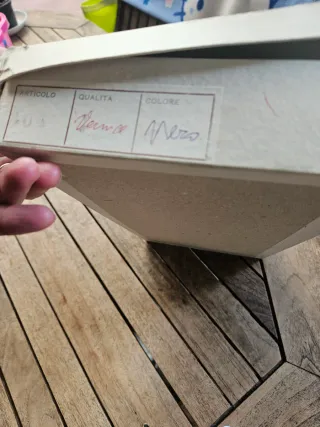 Pochette Busta Nera Vernice